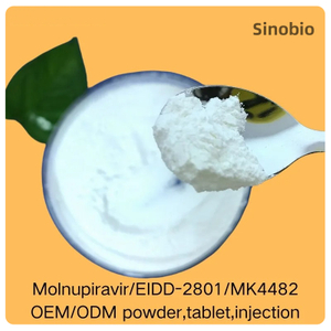 مصنع توريد مسحوق Molnupiravir Eidd-2801 / Mk4482 99٪ CAS 2492423-29-5