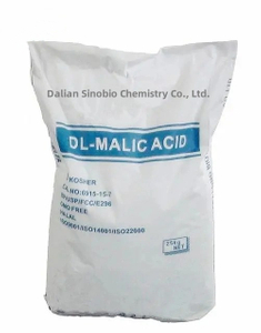 حمض DL-Malic CAS 6915-15-7 توريد مصنع حامض الغذاء الصف