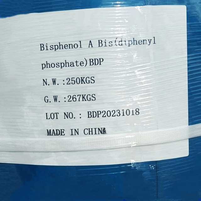 الشركة المصنعة توريد مثبطات الحريق BDP Bisphenol-a Bis (ثنائي فوسفات ثنائي الفينيل) CAS 5945-33-5
