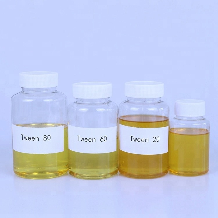 جودة عالية الصناعية/مستحضرات التجميل الصف توين 20/40/60/80 بوليسوربات 80 CAS 9005-65-6 للمستحلب