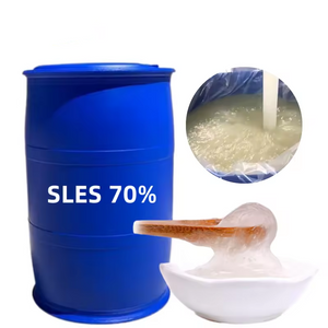 مستحضرات التجميل صابون غسيل الأطباق شامبو المنظفات الصوديوم لوريل كبريتات الأثير SLES 70٪ CAS 68585-34-2